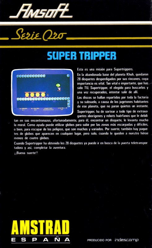 Super Tripper — box-2D-back (SP)