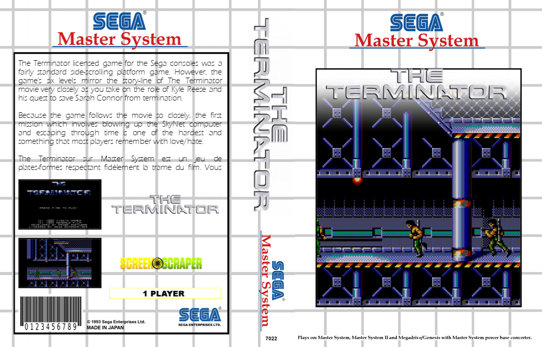Terminator, The — box-texture (SS)
