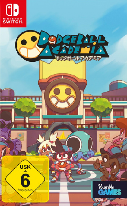 Dodgeball Acadamia — box-2D (DE)