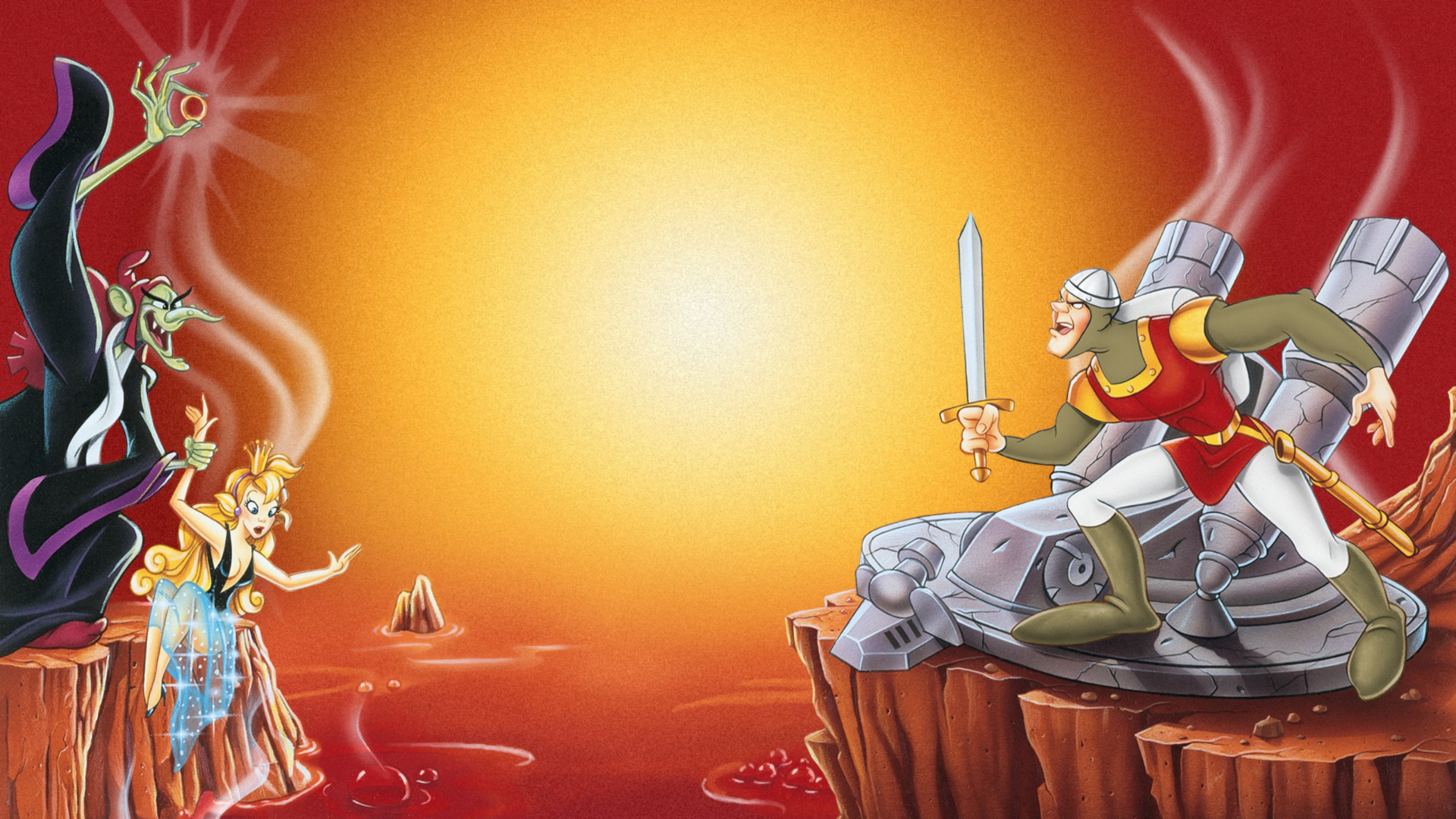 Dragon's Lair Part II - Escape from Singe's Castle — fanart