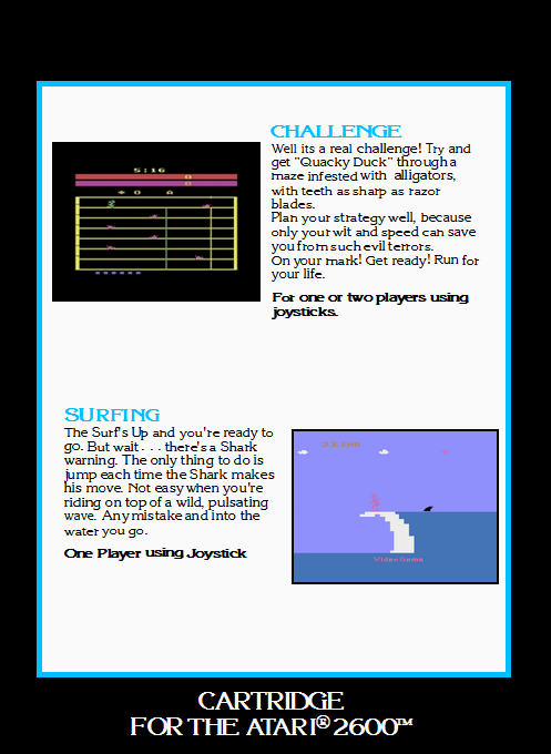 2 Pak Special - Challenge - Surfing — box-2D-back (EU)