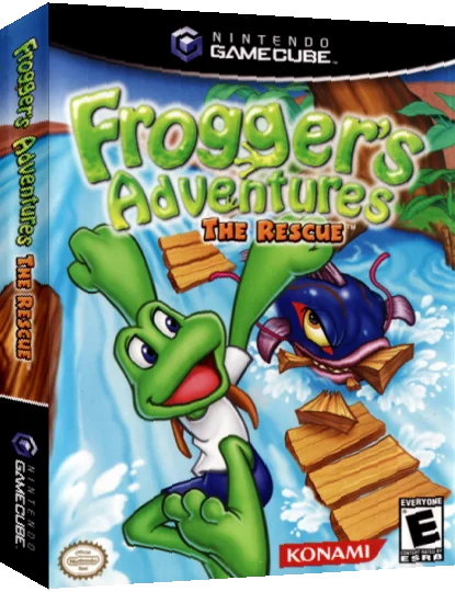 Frogger's Adventures - The Rescue — box-3D (US)