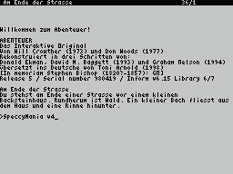 ZxZvm - Abenteur - Das Interaktive Original — ss (WOR)