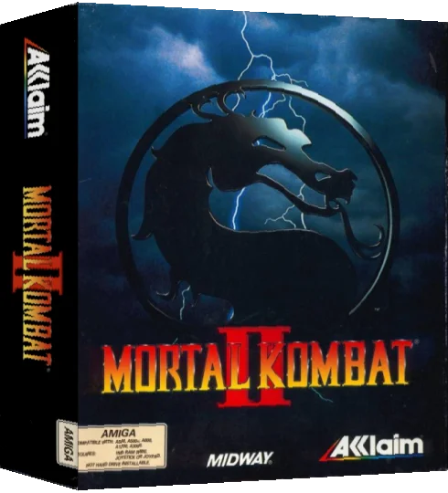 Mortal Kombat II — box-3D (EU)