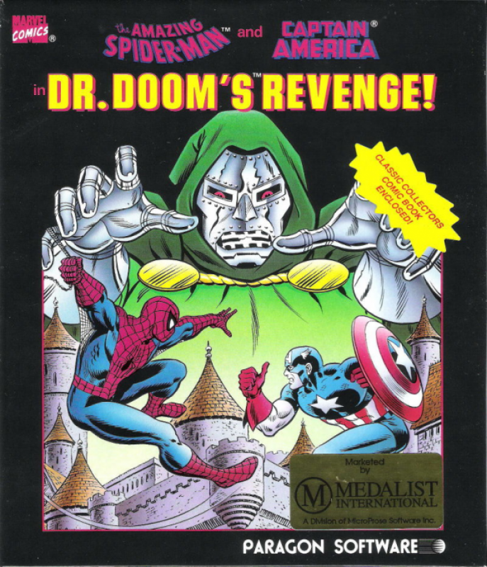 Amazing Spider-man And Captain America In Dr. Doom's Revenge!, The box art
