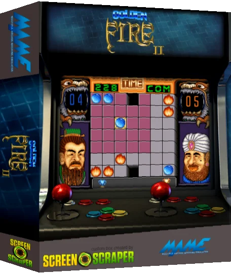 Golden Fire 2 — box-3D (SS)