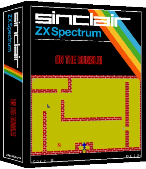 On the Burgle! — box-3D (SS)