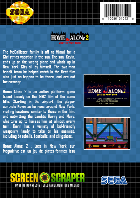 Home Alone 2 - Lost In New York — box-2D-back (SS)