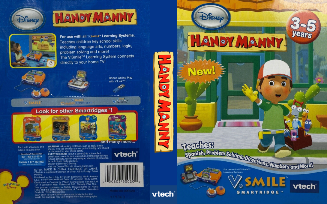 Handy Manny — box-texture (US)