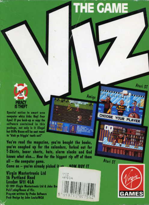 Viz - The Game — box-2D-back (EU)