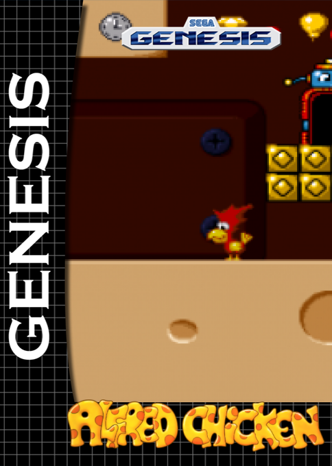 Alfred Chicken box art
