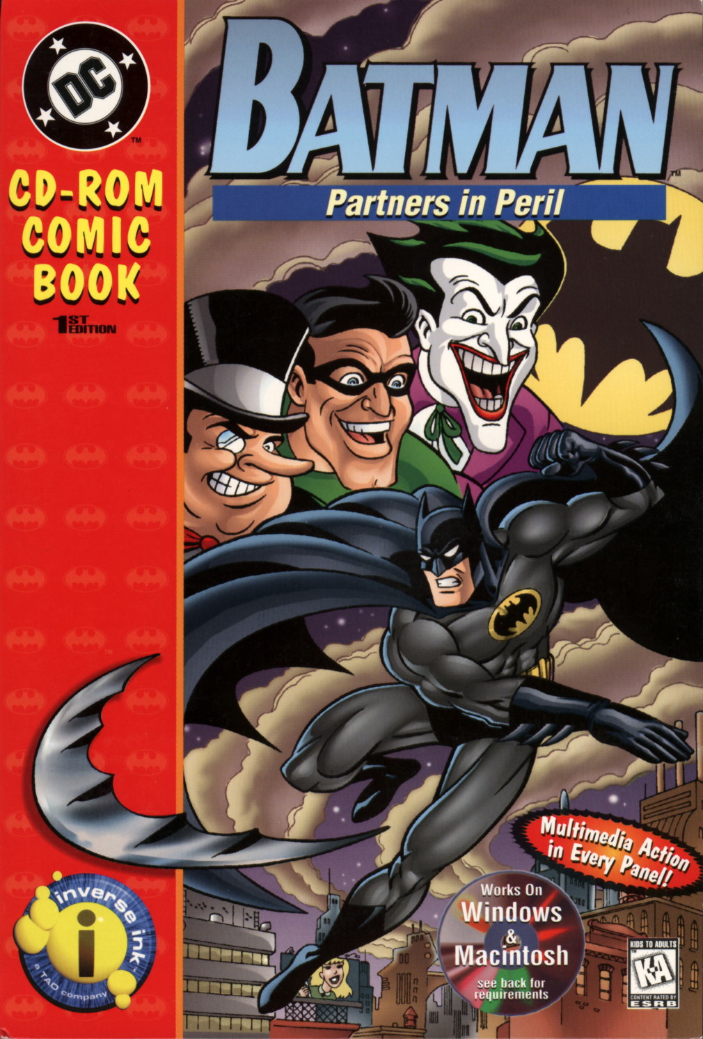 Batman: Partners in Peril box art