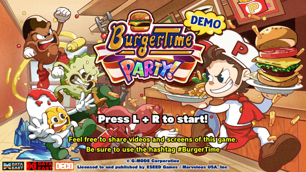 Burgertime Party! — sstitle (WOR)