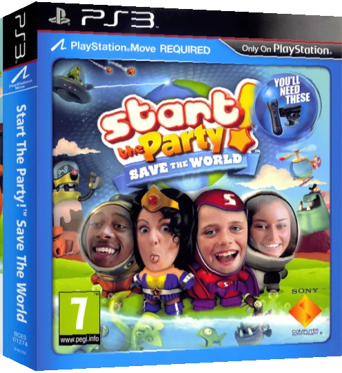 Start the Party! Save the World — box-3D (EU)