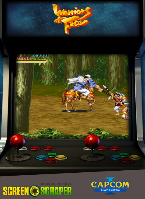 Warriors of Fate — box-2D (SS)