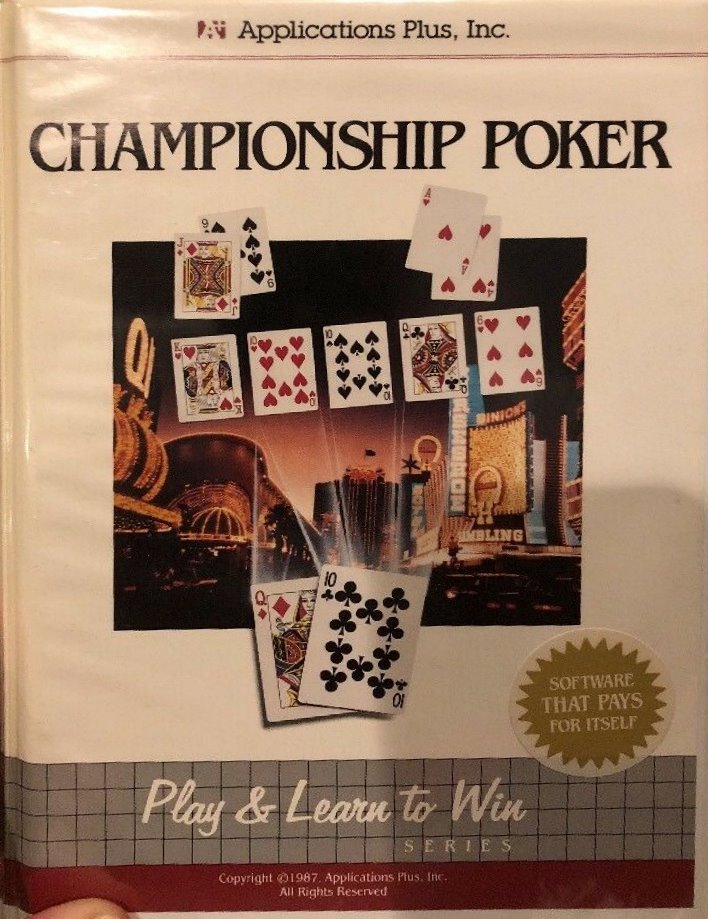 Championship Poker box art