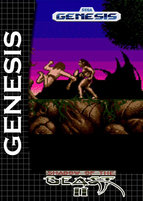 Shadow of the Beast II — box-2D (SS)