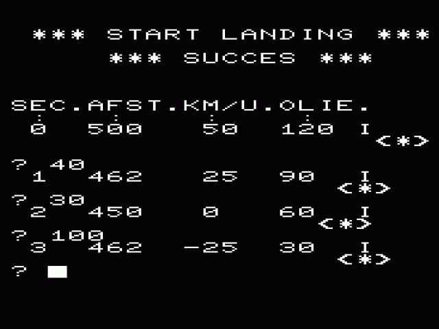 Maanlanding — ss (WOR)