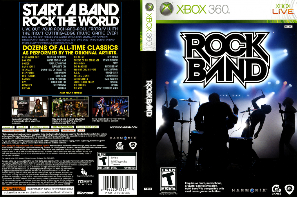 Rock Band — box-texture (US)