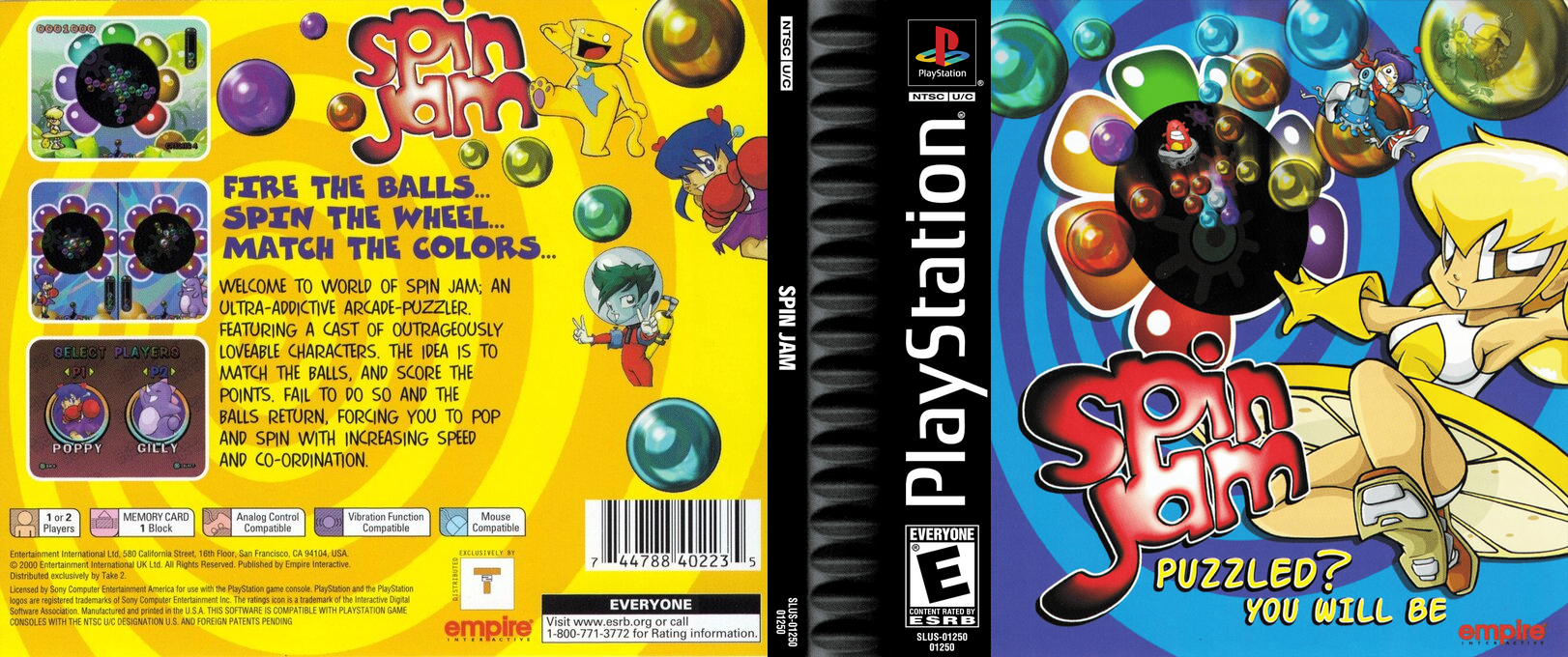 Spin Jam — box-texture (US)