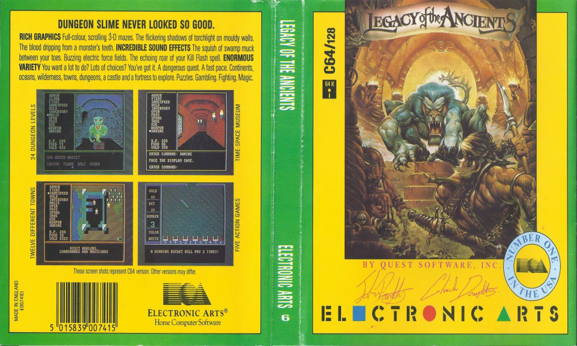 Legacy Of The Ancients — box-texture (EU)