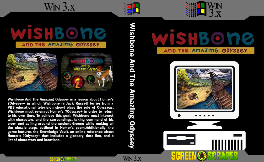 Wishbone and the Amazing Odyssey — box-texture (SS)