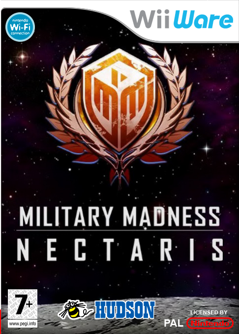 Military Madness - Nectaris — box-2D (FR)