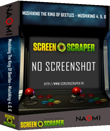 Mushiking The King Of Beetles : Mushiking IV / V / VI — box-3D (SS)