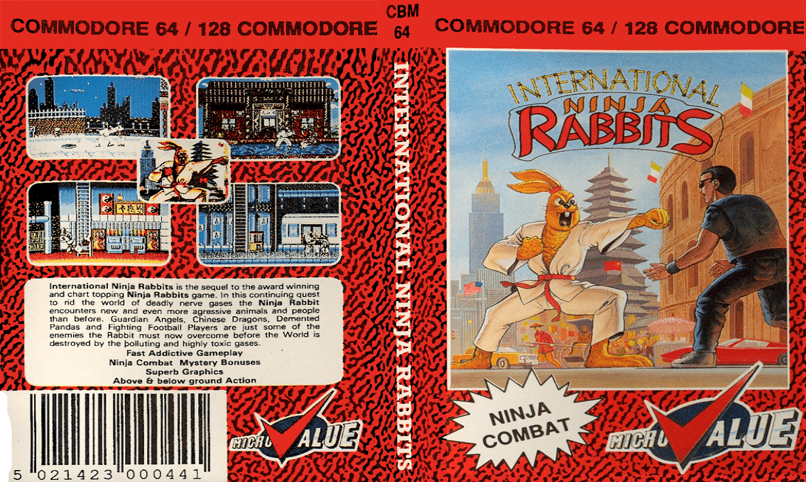 International Ninja Rabbits — box-texture (EU)
