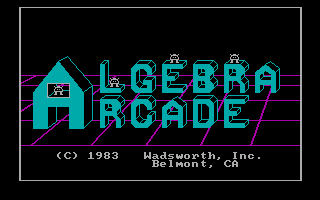 Algebra Arcade box art