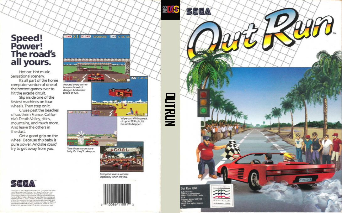 Out Run — box-texture (US)