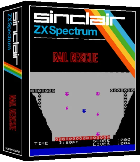 Rail Rescue — box-3D (SS)