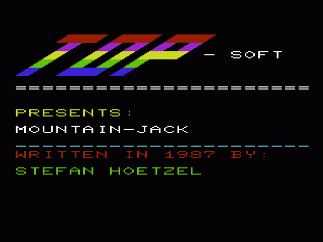 Mountain Jack — sstitle (WOR)