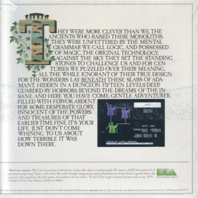 The Standing Stones — box-2D-back (US)