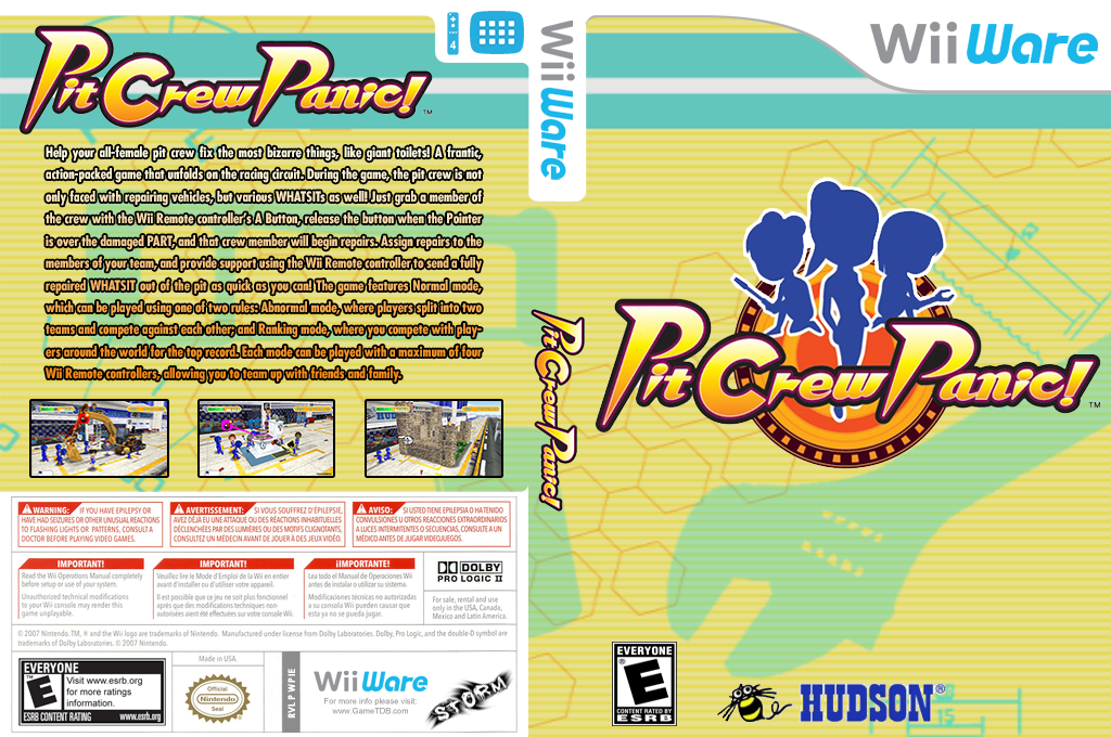 Pit Crew Panic! — box-texture (US)