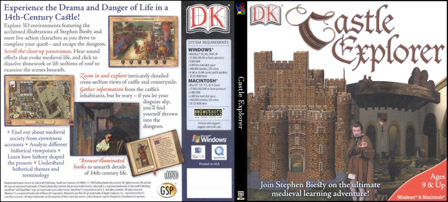 Castle Explorer (1996) — box-texture (CUS)