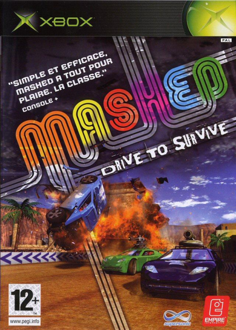 Mashed - Drive to Survive — box-2D (FR)