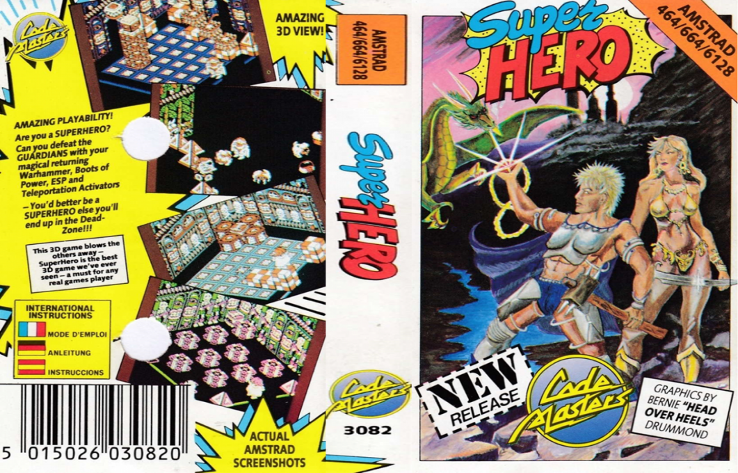 Super Hero — box-texture (EU)