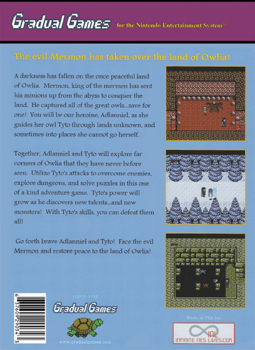 Legends of Owlia, The — box-2D-back (WOR)