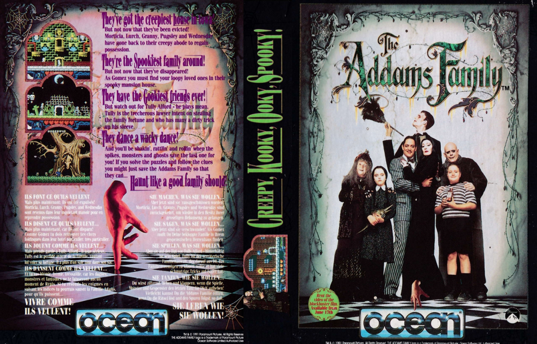 Addams Family, The — box-texture (EU)