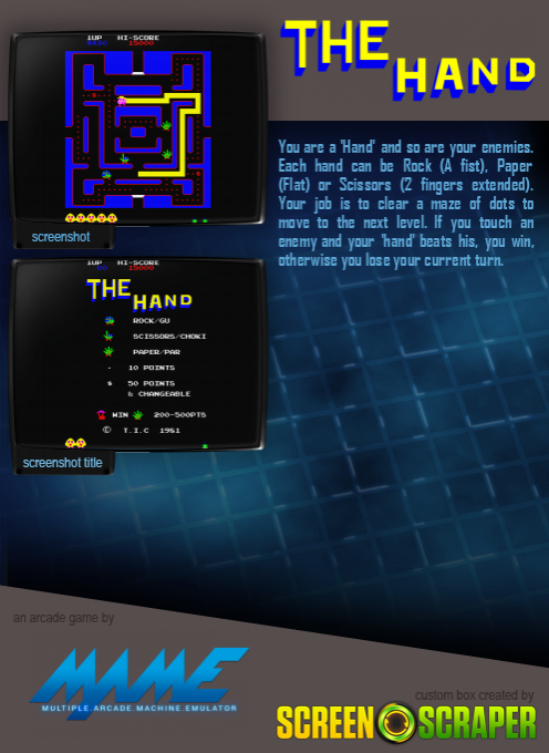Hand, The — box-2D-back (SS)