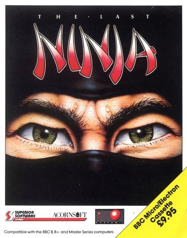 Last Ninja, The box art