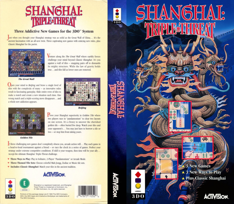 Shanghai - Triple-Threat — box-texture (US)