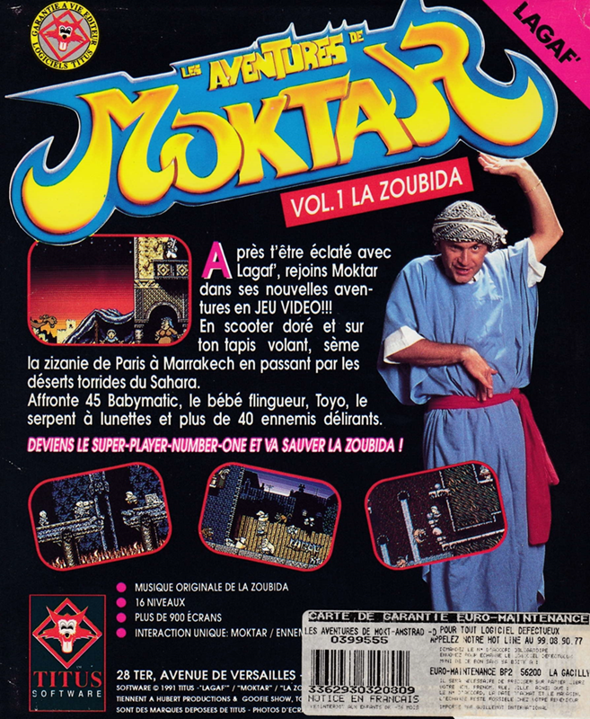 Aventures De Moktar, Les — box-2D-back (FR)