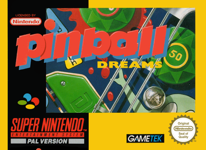 Pinball Dreams — box-2D (EU)