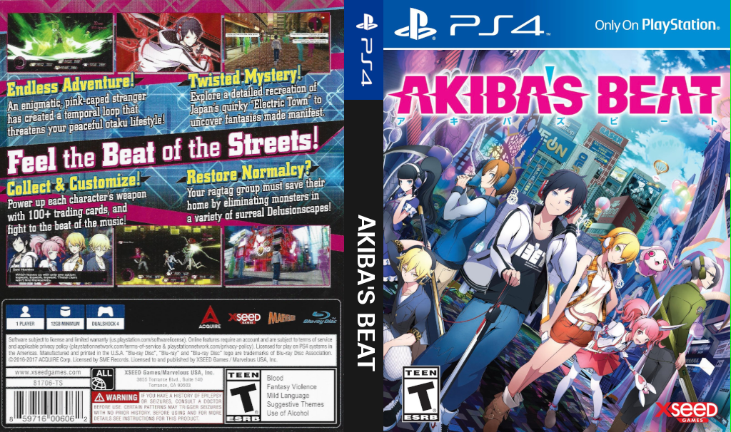 Akiba's Beat — box-texture (US)