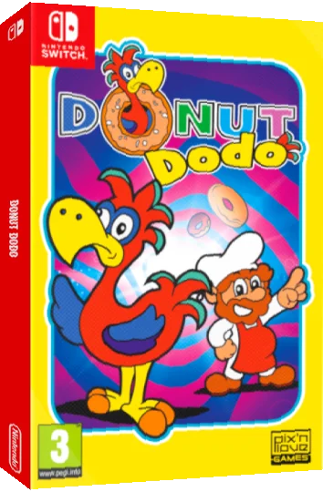 Donut Dodo — box-3D (EU)