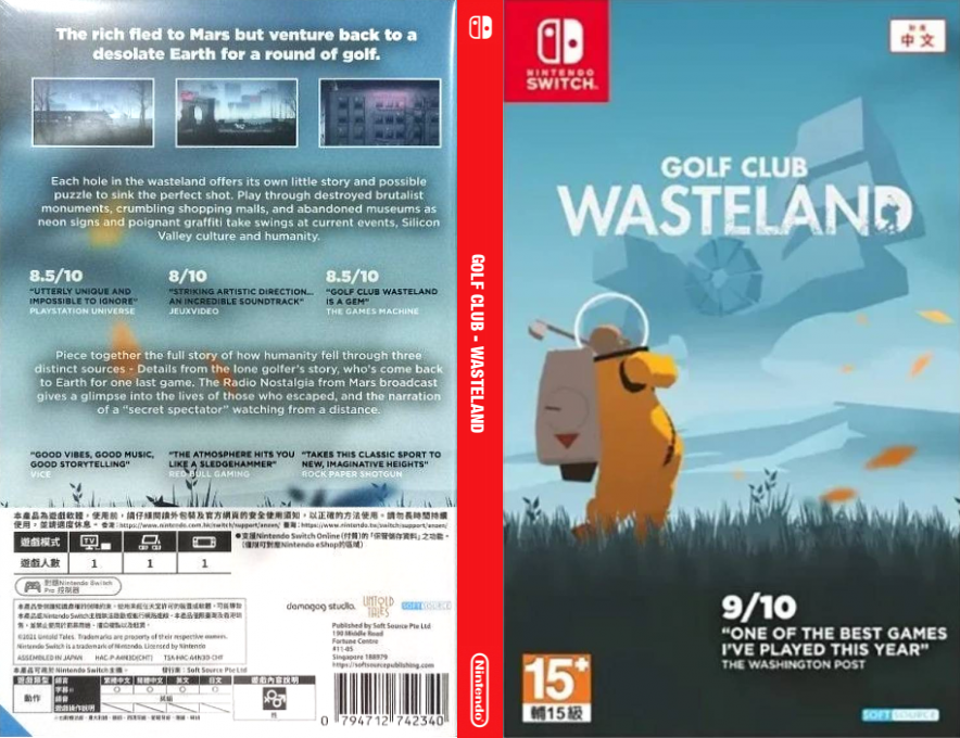 Golf Club - Wasteland — box-texture (WOR)
