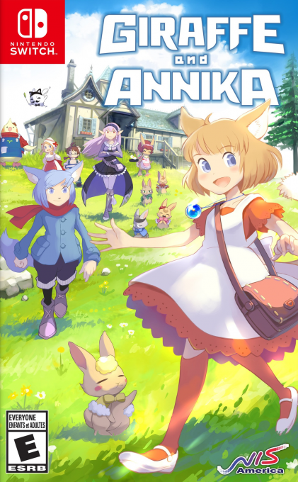 Giraffe and Annika box art