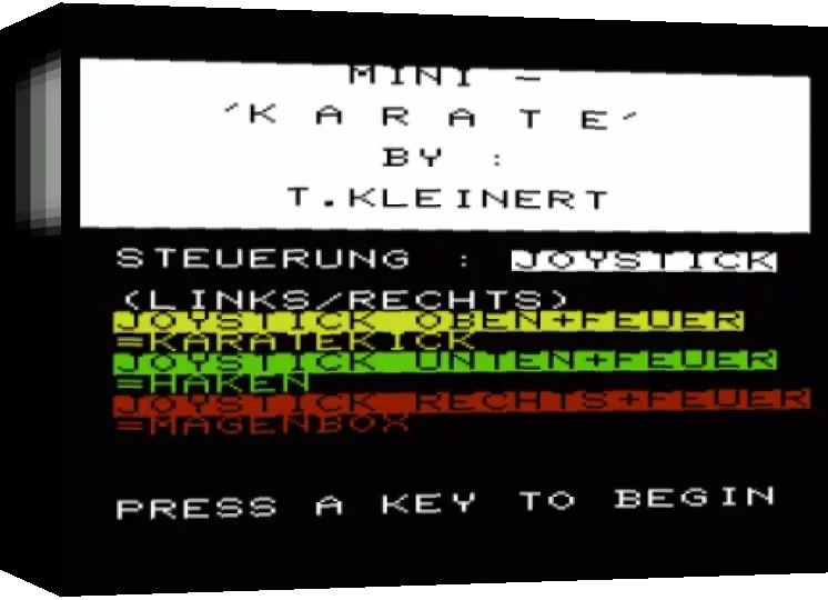 Mini Karate — box-3D (WOR)
